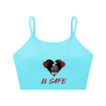Spaghetti Strap Yoga Sports Bra