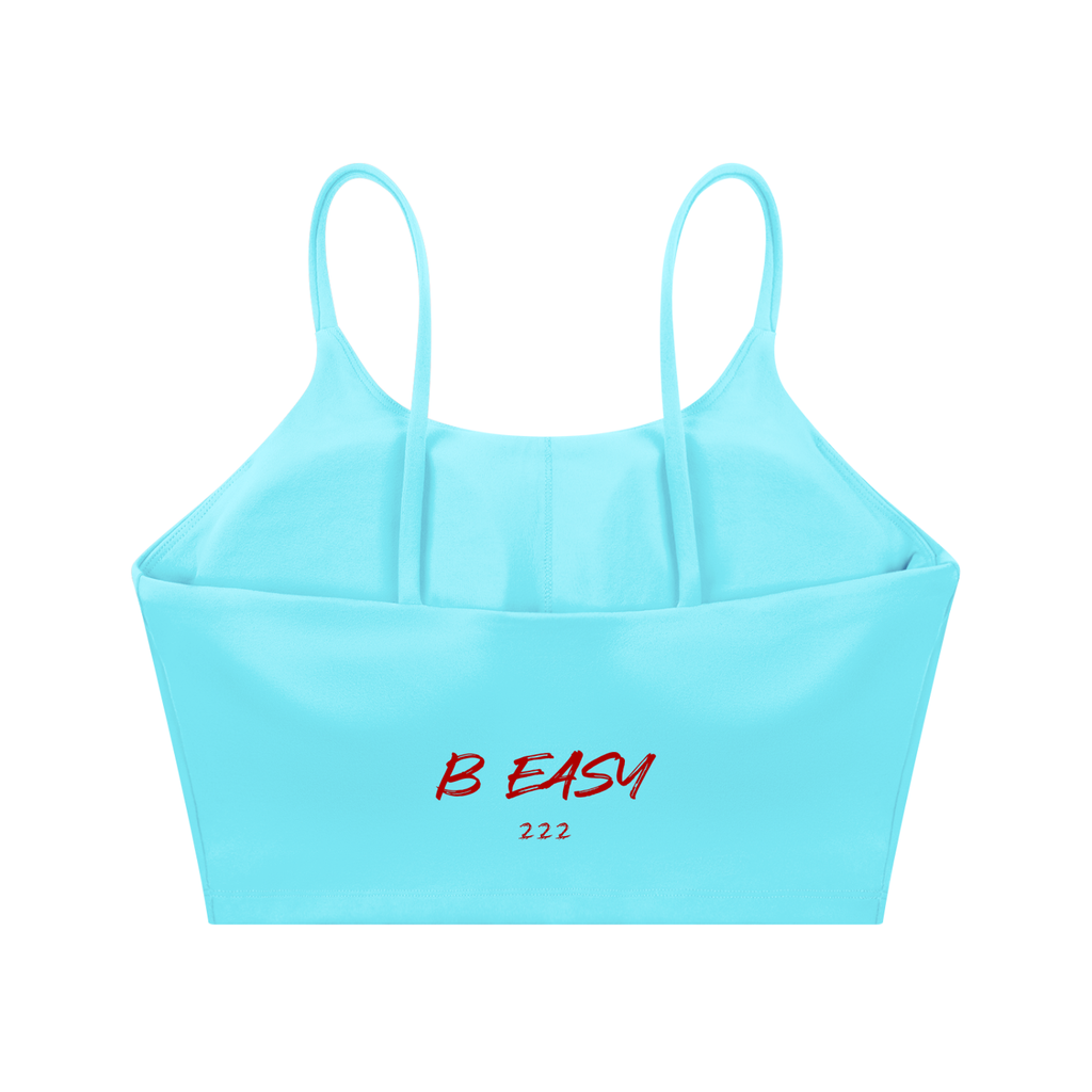 Spaghetti Strap Yoga Sports Bra