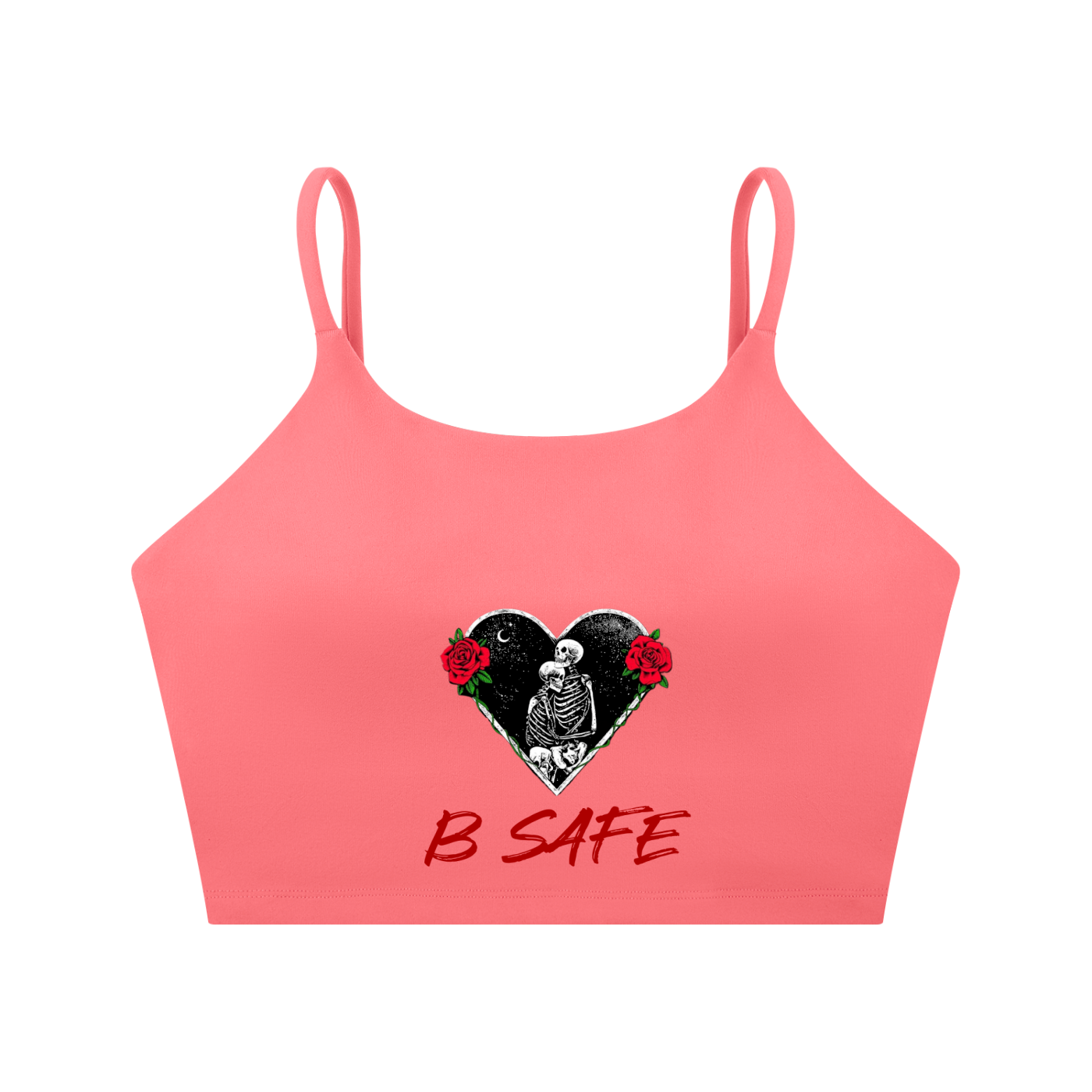 Spaghetti Strap Yoga Sports Bra