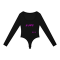 Women's Tight Long Sleeve Yoga Bodysuit