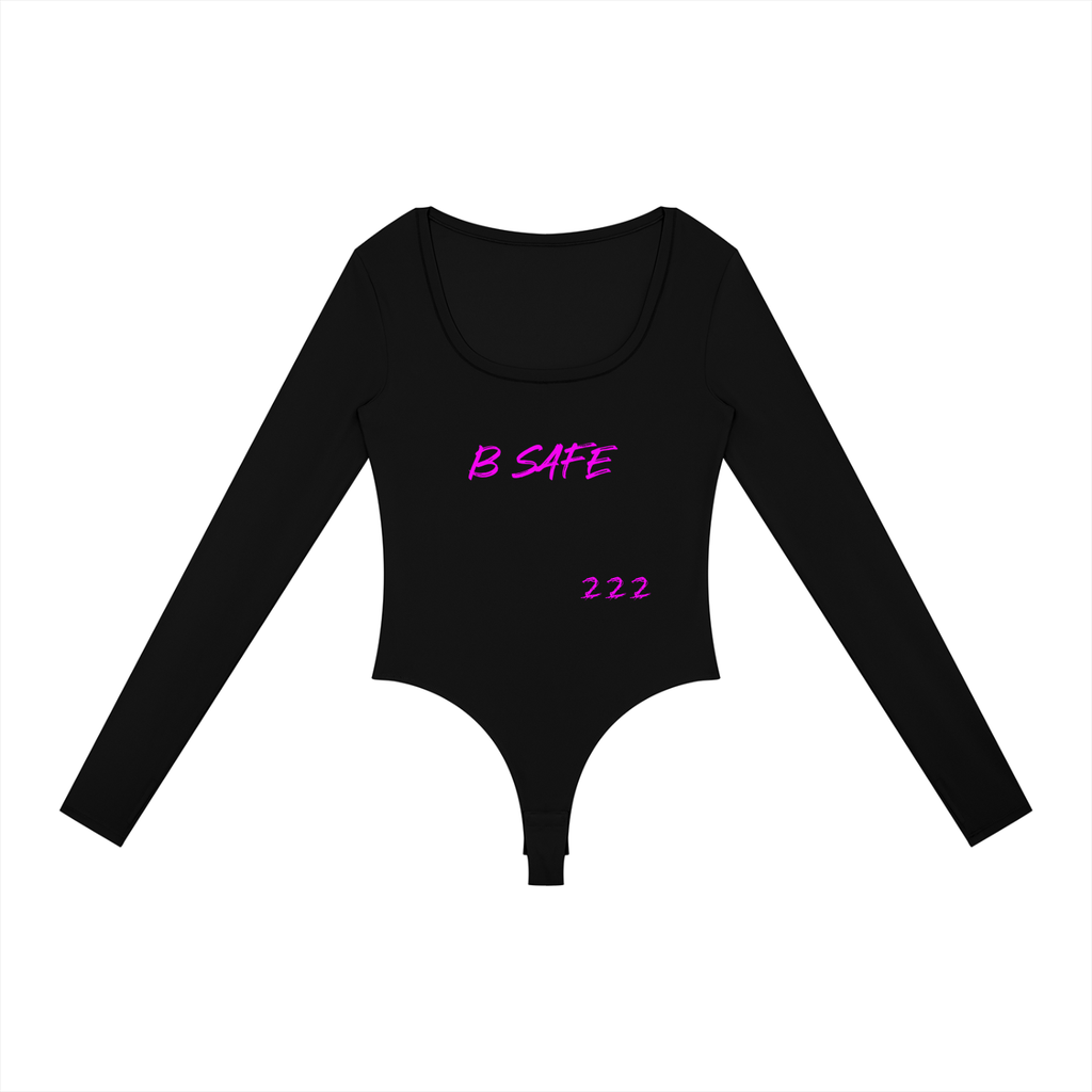 Women's Tight Long Sleeve Yoga Bodysuit