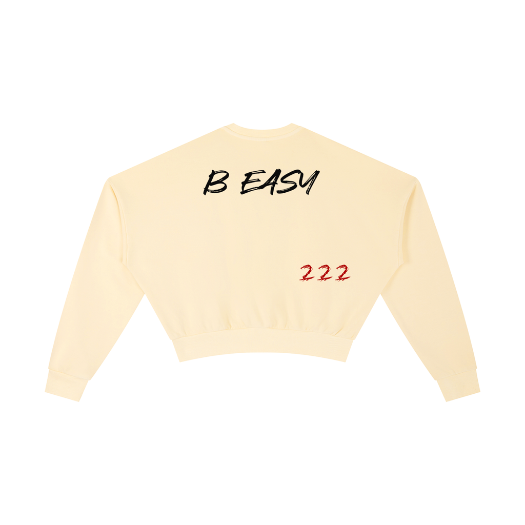 Vintage Washed Cropped Sweatshirt