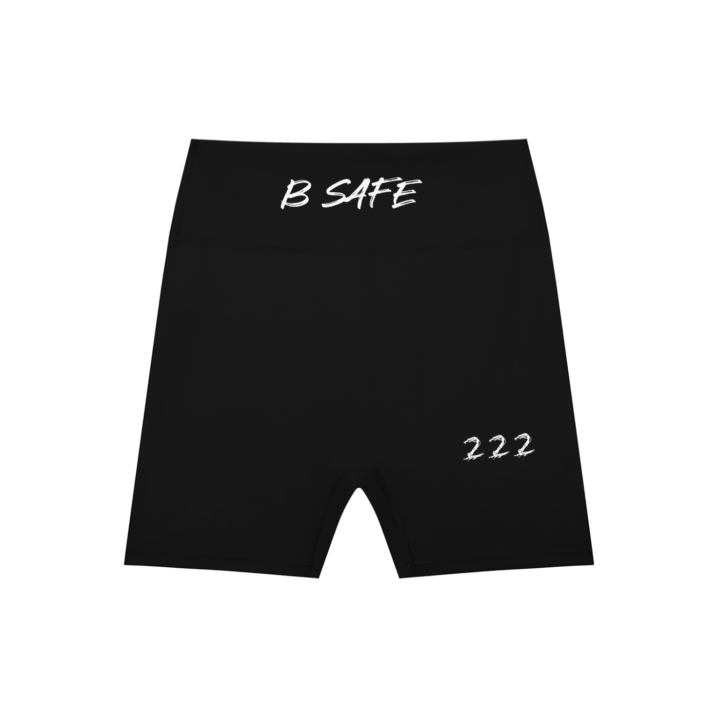 High-Waisted Blend Biker Shorts