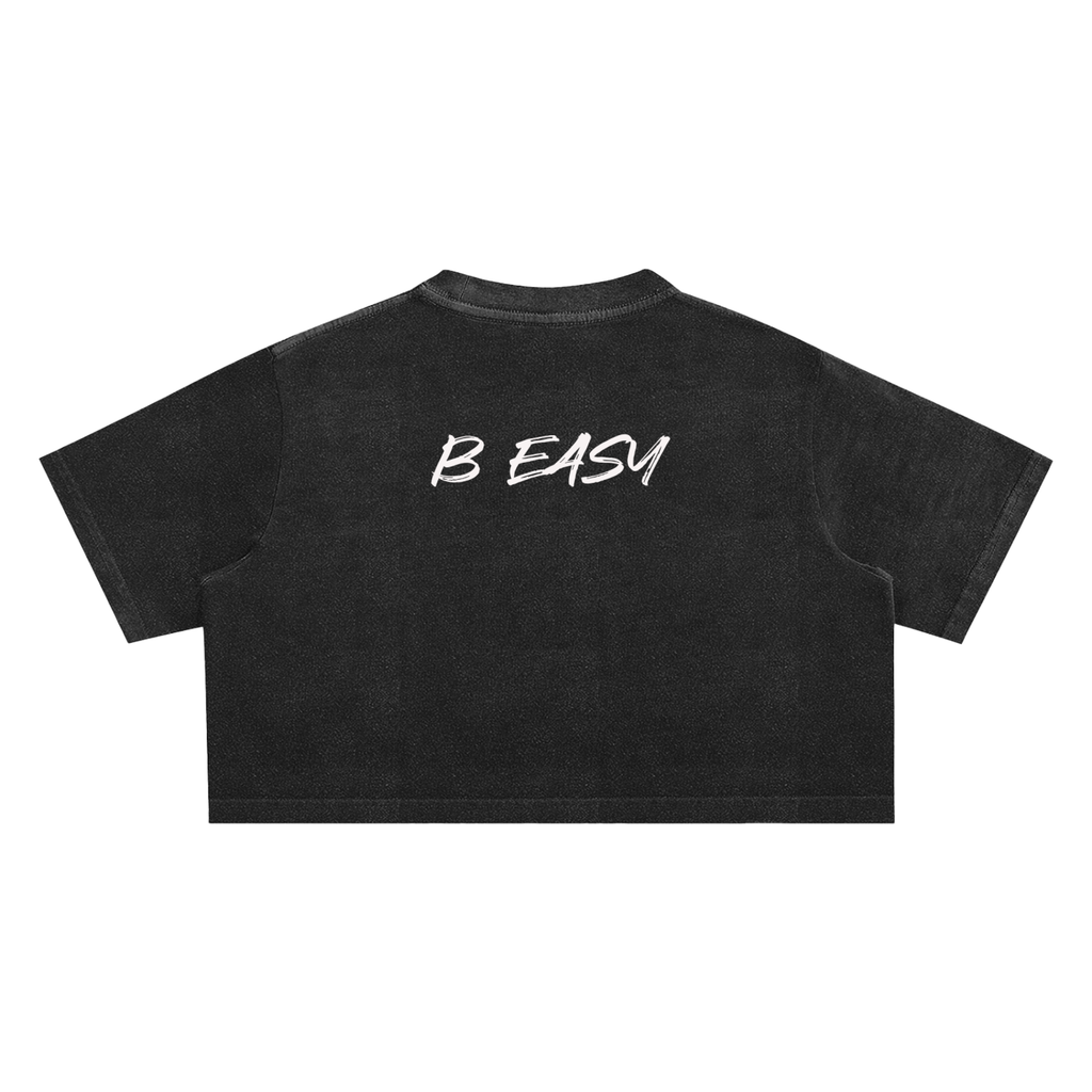 Snow Washed Crop Top