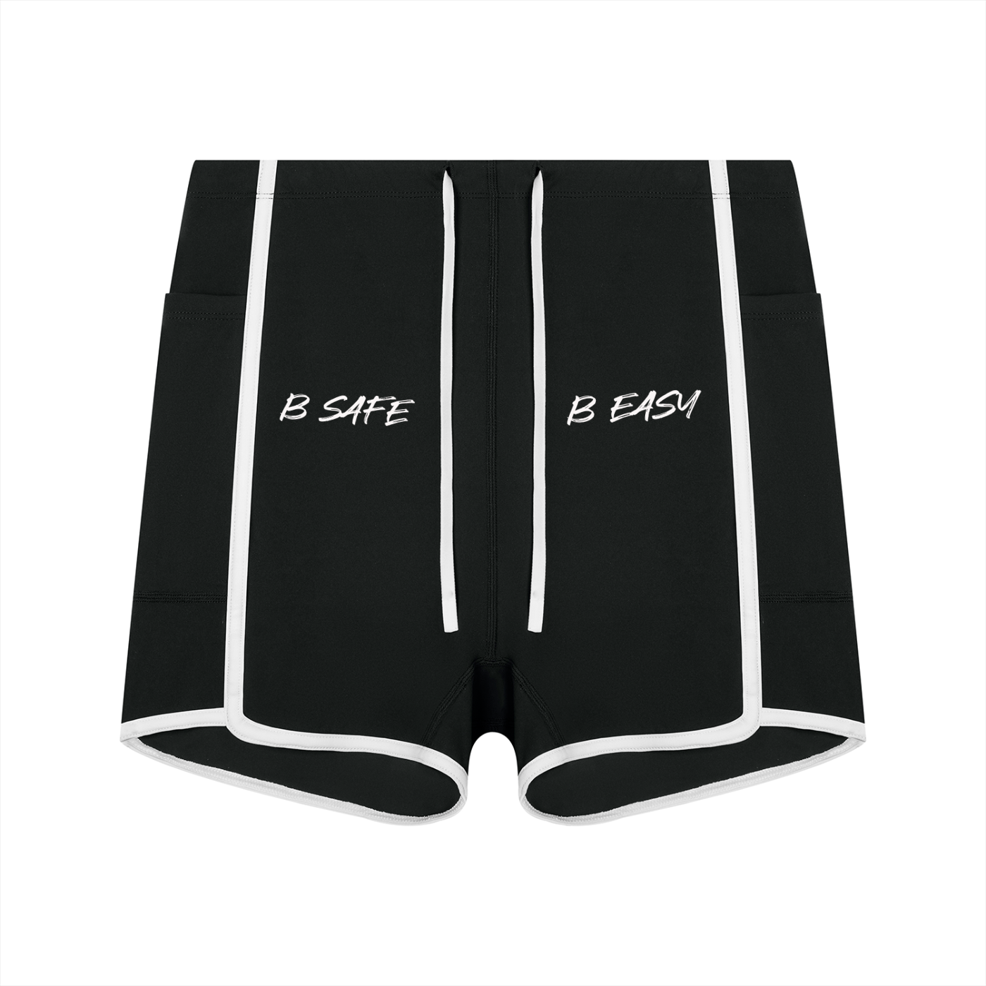 Women's High Rise Color Block Yoga Shorts