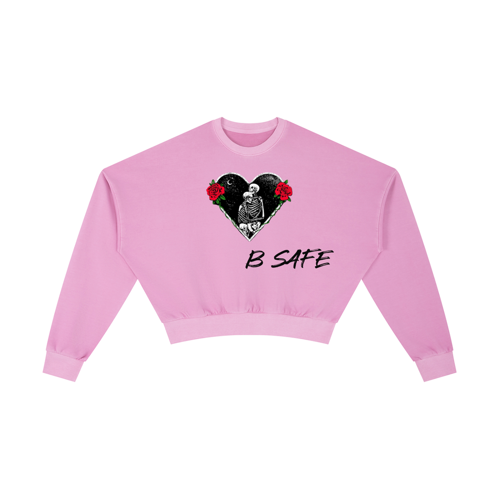 Vintage Washed Cropped Sweatshirt