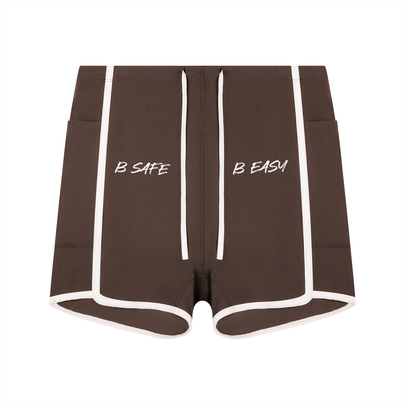 Women's High Rise Color Block Yoga Shorts