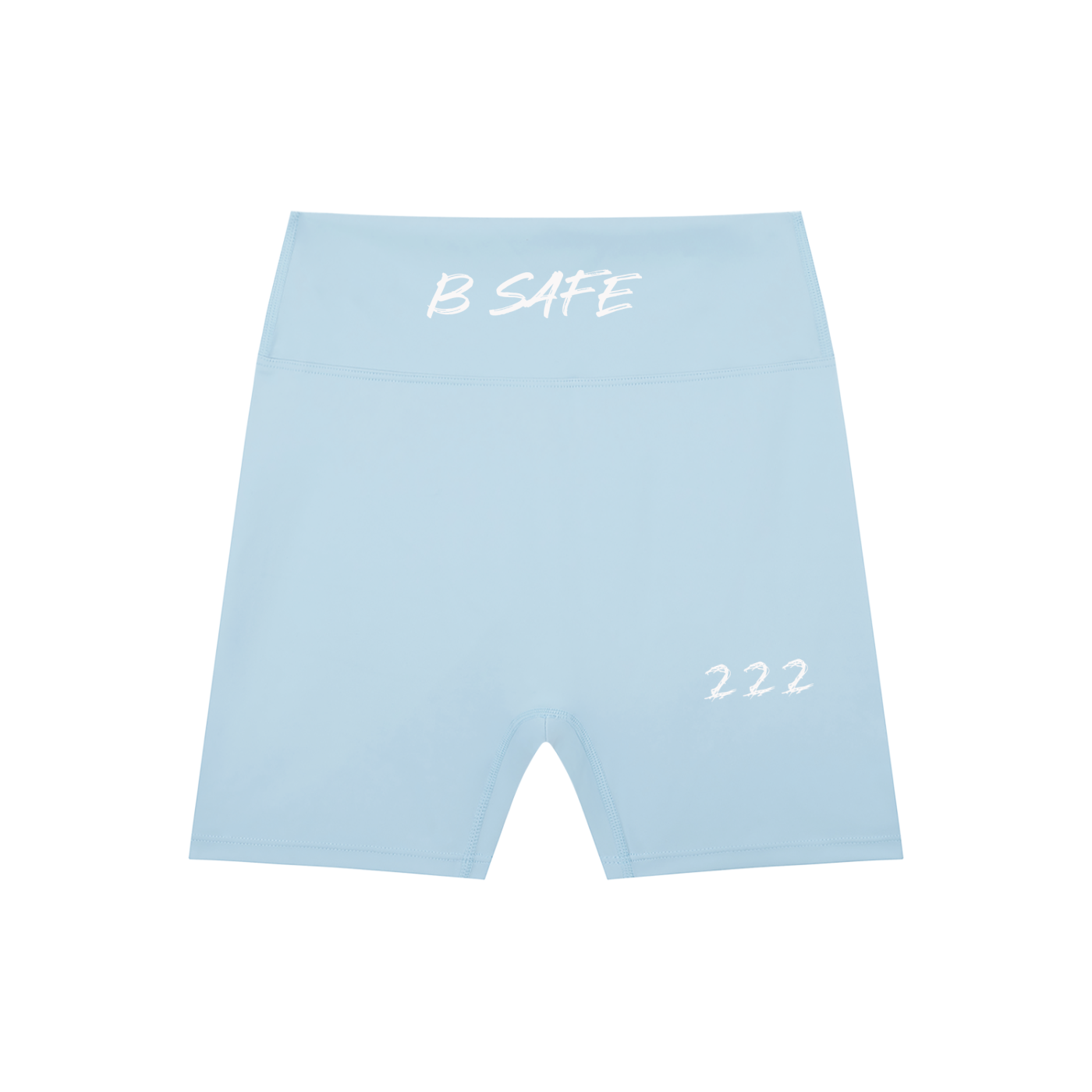 High-Waisted Blend Biker Shorts