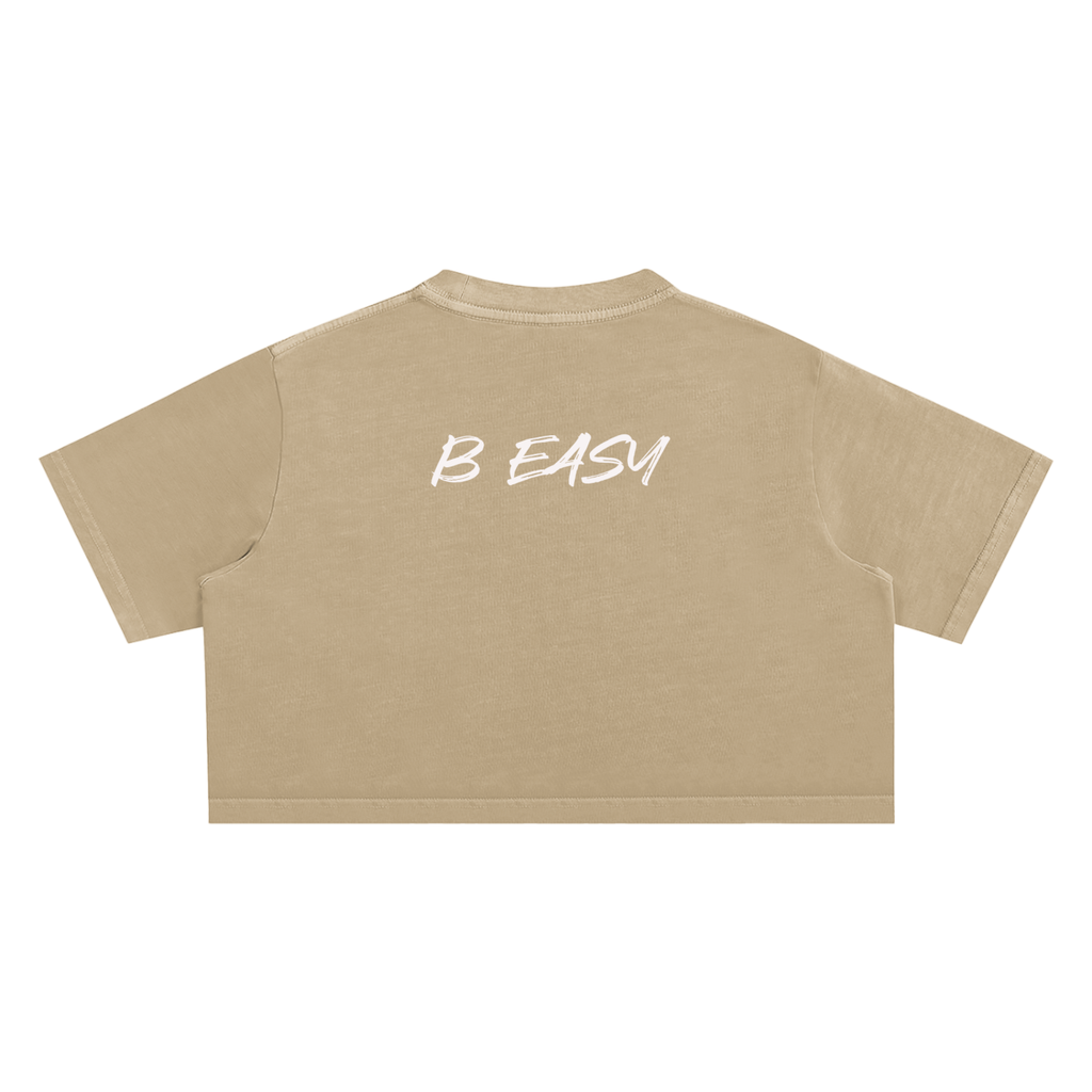Snow Washed Crop Top