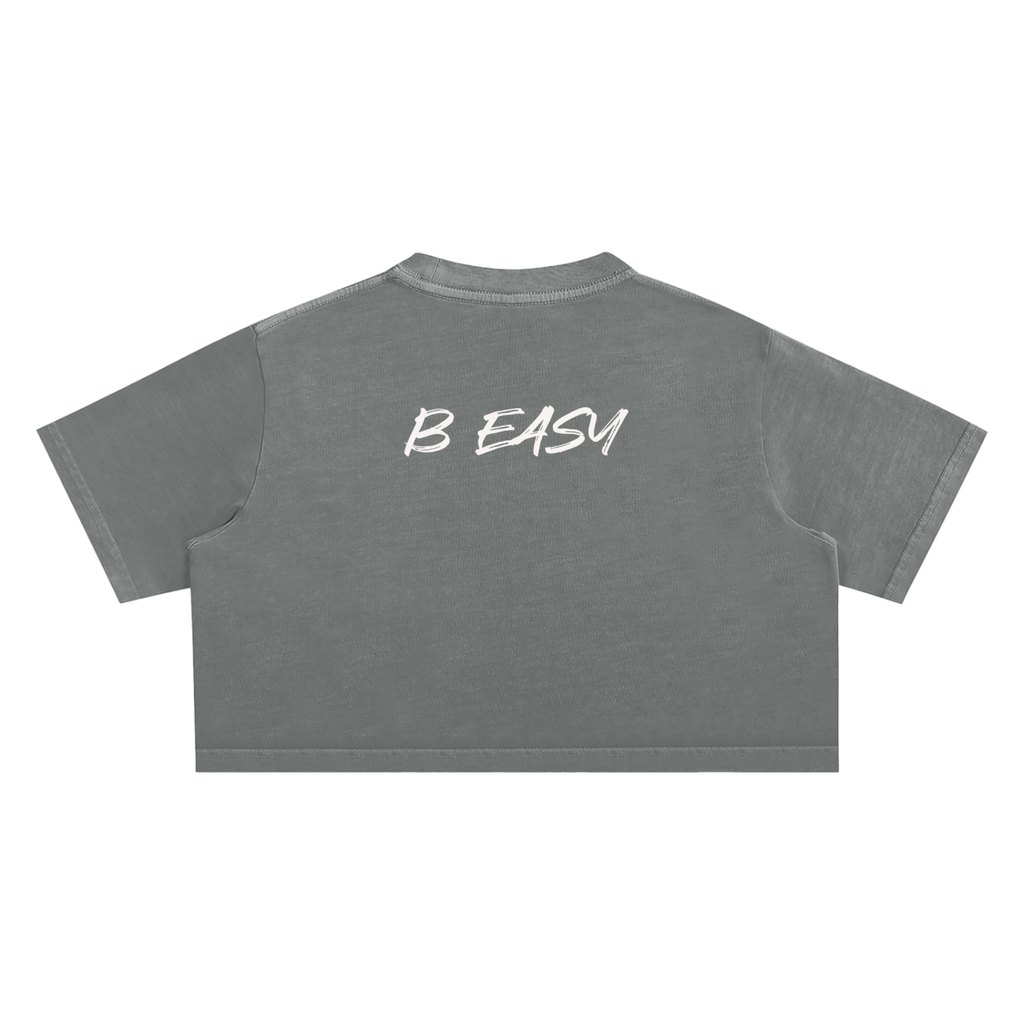 Snow Washed Crop Top