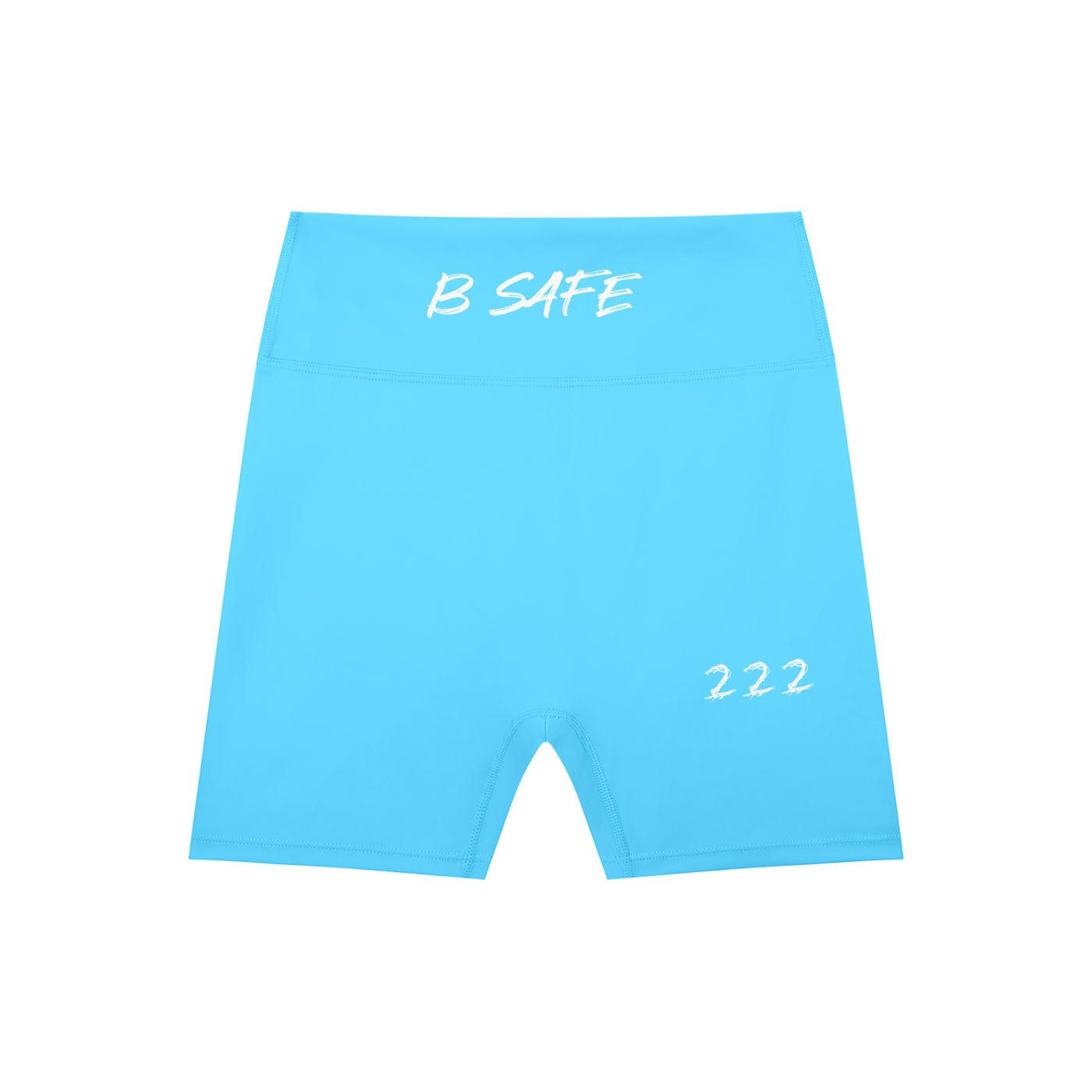 High-Waisted Blend Biker Shorts