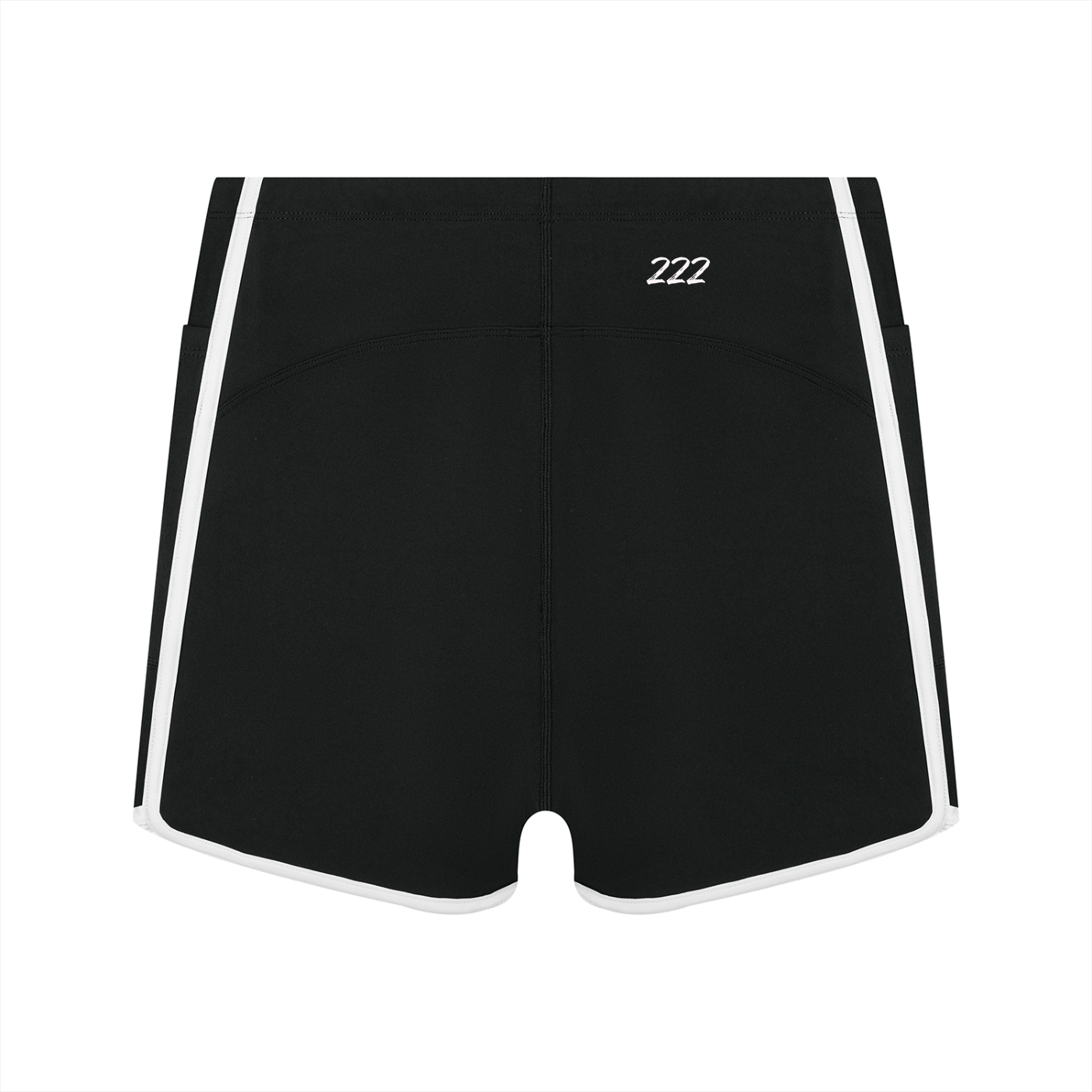 Women's High Rise Color Block Yoga Shorts