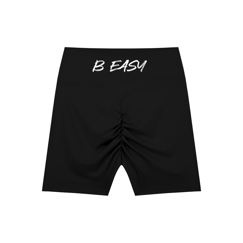 High-Waisted Blend Biker Shorts